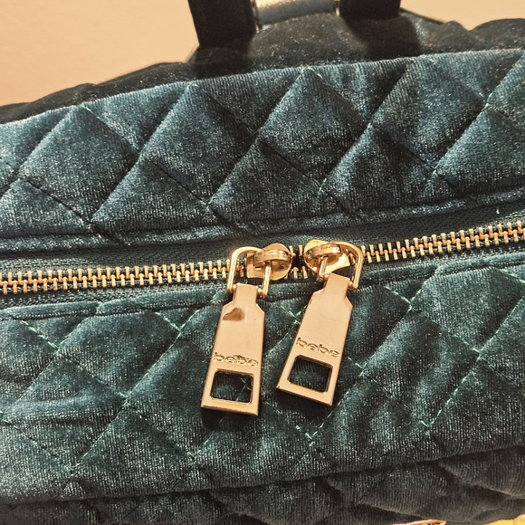 Bebe Blue Quilted Backpack - Picture 4 of 14